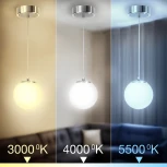 Подвесной светильник Citilux Адам Смарт CL228B011 (LED, 220V, на проводе, шар)