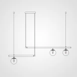Подвесной светильник Barra L120 Gold ImperiumLoft Barra01 (140557-26)