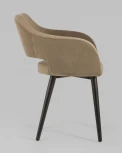 Стул с подлокотниками Stool Group Саймон велюр капучино УТ000025164