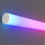 Гибкий неон Nemo Maytoni Круглый 360° 20305 D25 24В 17,2Вт/м RGBW 4000К IP65 5м