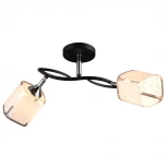 Потолочная люстра Imex MD.3499-2-S BK+CH