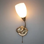 Бра Eurosvet Virginia 30275/1 античная бронза (220V, выключатель)