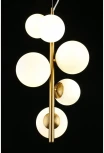 Подвесной светильник Aployt Letizia APL.314.06.06 (220V, на тросе, шарики, молекулы)