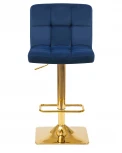 Стул барный GOLDIE (синий велюр (MJ9-117))