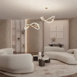 Подвесной светильник с гибким неоном Maytoni Oasis MOD289PL-L44BS3K (LED, 220V, на тросе)