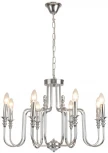 Подвесная люстра Lumion Suana 8317/8 хром/металл E14 8*40W 220V (на цепи, подсвечник, свеча)