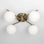 Потолочная люстра RGB на штанге Citilux Адам Смарт CL228A143 (LED, 220V, умный дом - Алиса, Маруся, Салют, шарики)