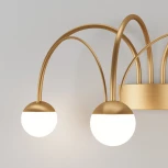 Настенный светильник светодиодный шарики Eurosvet Ragno 90031/3 золото (a070287) (220V, шарики)