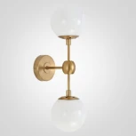 Бра Modo Bra Duo Brass &Amp; Milk ImperiumLoft 44,115 (84944-22) (220V, шарики)