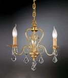 Подвесная люстра Nervilamp 550 550/3 (220V, на цепи, подсвечник, свеча)