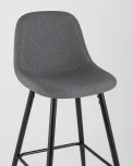 Стул барный Stool Group Валенсия темно-серый УТ000002278