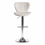 Стул барный AVIONIC (mod. KY712A) белый/хром (металл/экокожа)