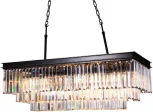 Подвесная люстра Newport 31100 31111/S black+gold