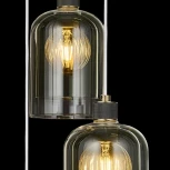 Подвесной светильник 33 ИДЕИ PND105.03.10ABM.002WH-M05TG (220V, на проводе, круглые)