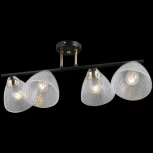 Потолочная люстра на штанге ILLUMICO IL0739-4CSQ-24 BK FGD ARIES (220V)
