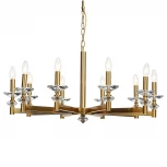 Подвесная люстра Stilfort Albert 1048/03/10P (220V, на цепи, свеча)