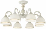 Потолочная люстра на штанге Arte Milano AM346410 346410/8 WT+G (220V)