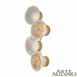 Настенный светильник Arte Milano 4.1252B.D250.H500.LED G (220V, круглые)