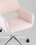 Стул офисный ROSS рогожка светло-розовый Stool Group арт.УТ000039439