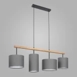 Подвесной светильник TK Lighting Deva Graphite 4458