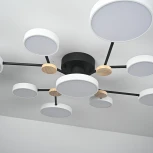 Потолочная люстра с пультом на штанге LED Lu Carte LC-11-1715