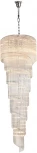 Подвесная большая люстра 8900 8943/C Newport (220V, хрусталь, на цепи)