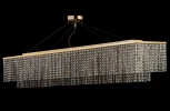 Подвесная люстра хрустальная Arti Lampadari Milano Milano E 1.5.120X30.502 G (220V, на тросе)