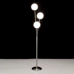 Торшер Матовый Хром Томми CL102934 (220V, шар)