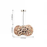 Подвесная люстра Favourite Gittus 2013-3PC