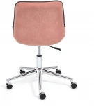 Кресло STYLE флок , розовый, 137 Tetchair 13953