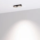 Светильник встраиваемый LED MS-ORIENT-BUILT-TURN-TC-S67x90-5W Day4000 (BK-BK, 30 deg, 230V) (Arlight, IP20 Металл) 037207