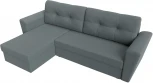 Диван угловой Амстердам Лайт левый угол (Серый/Рогожка) Лига Диванов арт.121169L