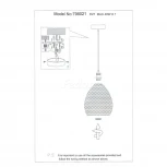 Подвесной светильник Lightstar Genni 798021 (220V, на проводе, бокалы)