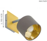 Настенный светильник Eglo Valbiano 97536 (220V, круглые)