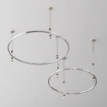 Шинопровод модульный подвесной/накладной магнитный 24V круглый 800мм Maytoni Busbar trunkings Flarity TRX154-R-D800-PT