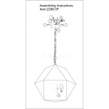 Подвесной светильник Favourite Mattis 2298-3P