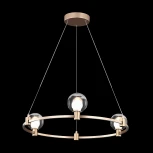 Подвесная люстра Freya Urban FR4005PL-03G1 (LED, 24V, на тросе, шарики, кольцо)