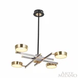 Потолочная люстра на штанге Arte Milano 271279/4 NI/GD (LED, 220V)