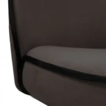 Стул Bradex Home полубарный Vivian графит с черными ножками (RF 0068)