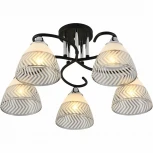 Потолочная люстра на штанге Reluce 11391-0.3-05B BK+CR (220V)