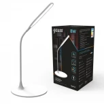 Офисная настольная лампа Gauss Qplus GT5021 (регулировка яркости, LED, 220V, диммер, сенсорный выключатель)
