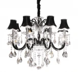 Подвесная люстра Lumina Deco Denica LDP 66249-8 BK