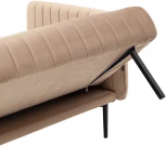 Диван прямой Stool Group Дрезден велюр бежевый УТ000035921