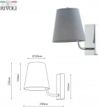Бра Rivoli Evie 2087-401 (220V)