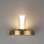 Бра Odeon Light Defance 7144/5WL античная бронза/акрил/металл IP20 LED 5W 402Лм 3000K 180° 220V