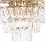 Потолочная люстра каскадная хрустальная Arte Milano Sorrento-8109 378109/7/470 GD (220V)