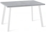 Стол HB120 Бетон (ЛДСП EGGER)/опоры белые Dikline 00-00056848