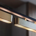 Подвесной светильник Zigbee, Wi-FiLightera Huron LE118L-4G SMART (LED, 220V, управление смартфоном, голосовое управление, умный дом - Алиса, Tuya Smart, Маруся, Smart Life, Экосистема Сбер, на тросе)