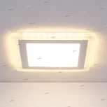 Встраиваемый точечный светильник Elektrostandard DLS024 12+6W 4200K