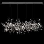 Подвесная люстра Loft It Spark 10101/4 Chrome (220V, на проводе, лепестки)